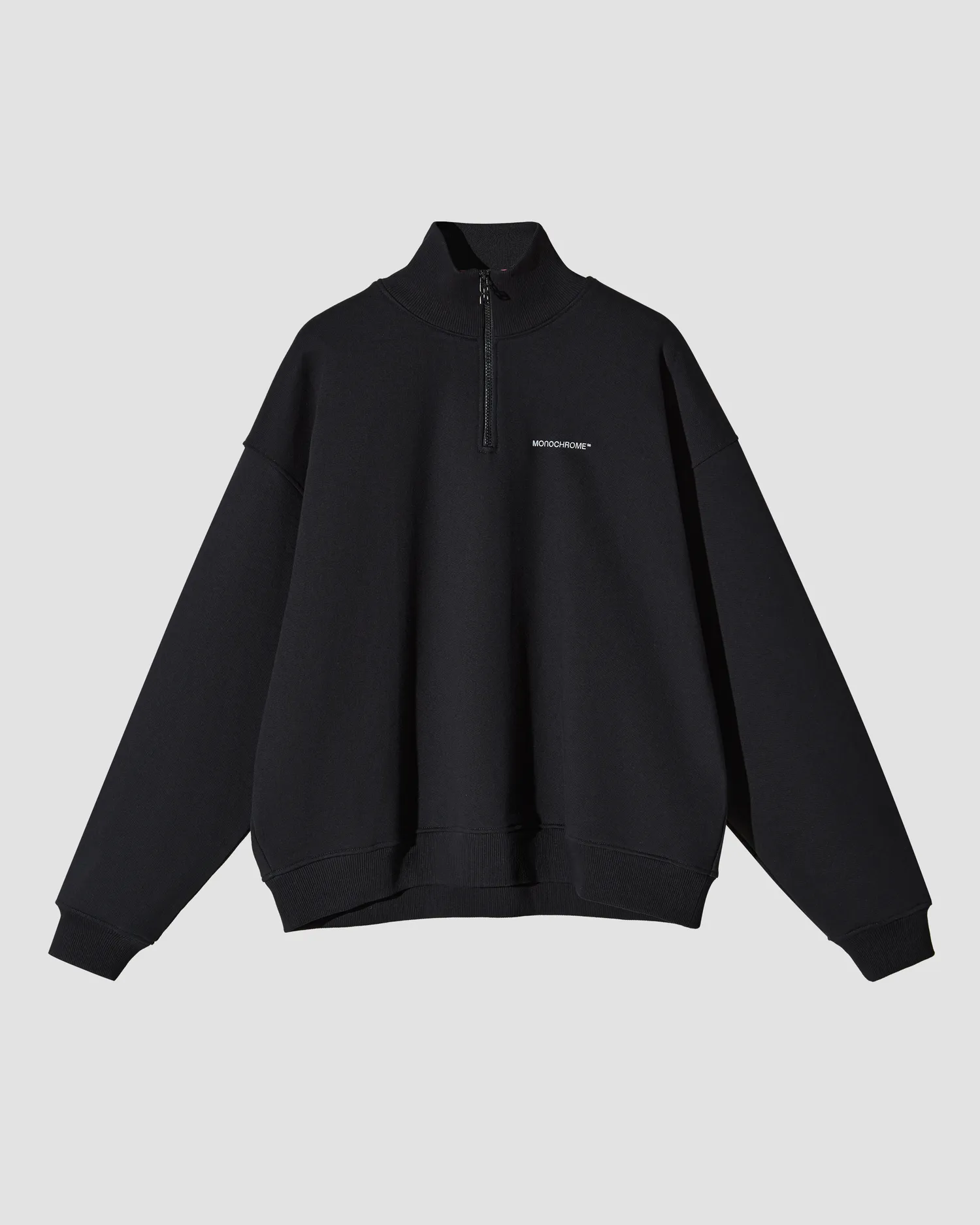 Свитшот SWEATSHIRT HALF-ZIP CLASSY MONOCHROME