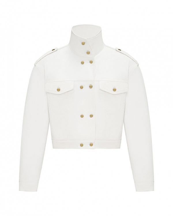 ДЖИНСОВКА CLASSIC DENIM JACKET WHITE UGULWAN